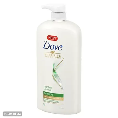 Dove Hair Fall Rescue Shampoo 1 L|| For Damaged Hair|| Hair Fall Control for Thicker Hair - Mild Daily Anti Hair Fall Shampoo for Men  Women