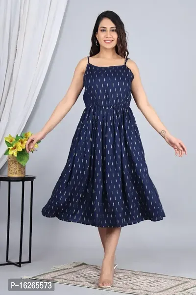 Women Maxi Printed Dress