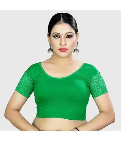 Cotton Lycra Stretchable Readymade Blouses