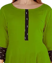 Rangmat Women's Cotton Blend Traditional and Very Beautiful Kurta. (XXL, Mehendi)-thumb3