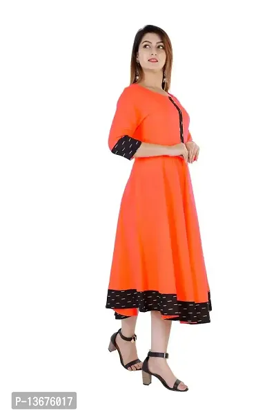 Rangmat Women's Cotton Blend Traditional and Very Beautiful Kurta.-thumb3