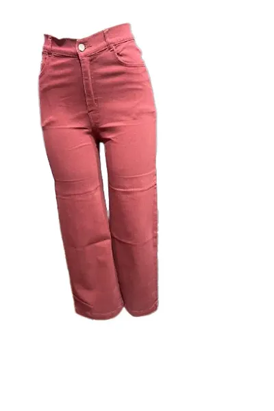 Stylish Lycra Washed Jeans For Women