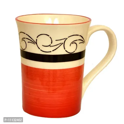 Blooming Tall Multi Color Hand Painted Mugs-thumb3