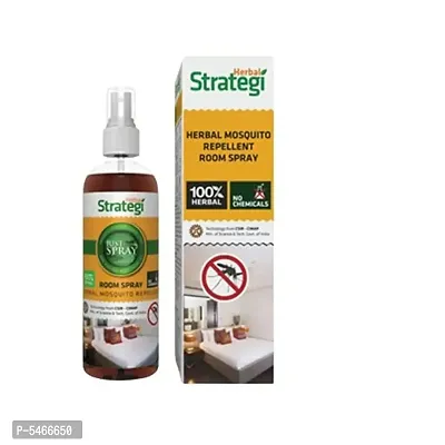 Herbal Strategi andndash; Just Spray Herbal Mosquito Spray | Room Spray | Completely Herbal | Mosquito Repellent Spray | Made with Citronella, Lemongrass, Cedarwood and Neem - Combo pack of 2 - 200  ml-thumb2