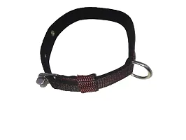 The Happy Pet Double Shade Nylon Collar(S) Width: 0.75rdquo;, Length: 40CM (Black  Red)-thumb1