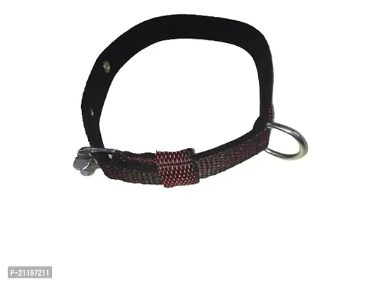 The Happy Pet Double Shade Nylon Collar(S) Width: 0.75rdquo;, Length: 40CM (Black  Red)-thumb2