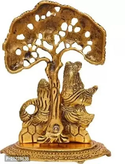 Radha Krishna Under Kadam Tree Metal Statue for Home Decoe, Showpiece Figurine,Decorative showpiece,Gift Idols-thumb2