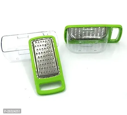 Pocket Size 200Ml Plastic And Stainless Steel Vegetable And Cheese Grater For Home And Kitchen