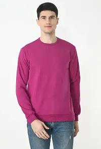 Stylish Fancy Fleece Sweatshirts For Men Pack Of 2-thumb2