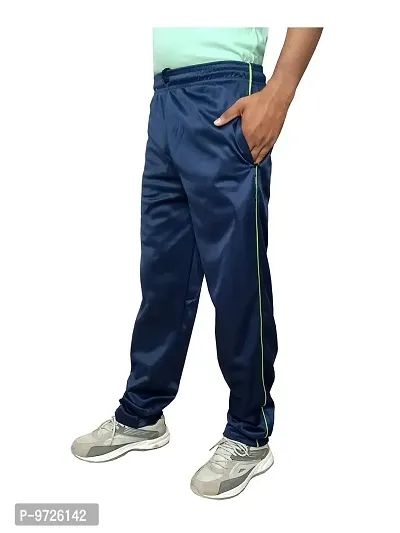 KAYU Men's Polyester Track Pants for Winters (Mehndi,Blue,36) Pack of 2-thumb5