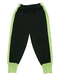 KAYU? Boy's and Girl's Cotton Jogger Capri 3/4th Pant [Pack of 1] Black-thumb2