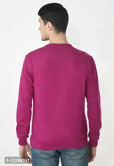 Stylish Fancy Fleece Sweatshirts For Men Pack Of 2-thumb4