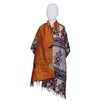 Elite Multicoloured Silk Printed Stoles For Women-thumb2