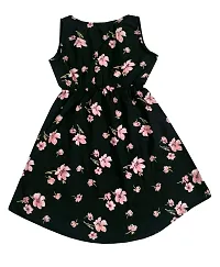 KAYU? Kids Girl's Crepe Printed Frock Dress for Girl's - Regular Fit [Pack of 2] Multicolor11-thumb4