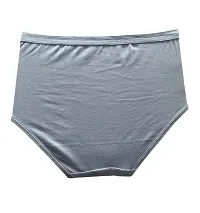 KAYU? Women's Cotton Solid Panty [Pack of 2] Grey, Black1-thumb2