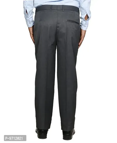 Indistar Rayon Formal Trousers for Men-(Grey-Size: 32-70090/70109)-thumb3