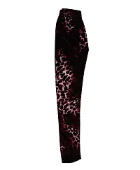 KAYU? Girl's Velvet Printed Leggings Fashionable for Winters [Pack of 3] Dark Brown, Grey, Red Yellow-thumb2