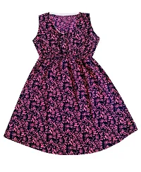 KAYU? Kids Girl's Crepe Printed Frock Dress for Girl's - Regular Fit [Pack of 2] Multicolor19-thumb3