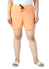 KAYU? Women's Cotton Regular Fit Solid and Printed Shorts/Hot Pant [Pack of 4] Multicolor15-thumb4