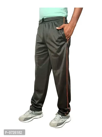 KAYU Men's Polyester Track Pants for Winters (Mehndi,Bottle Green,40) Pack of 2-thumb2