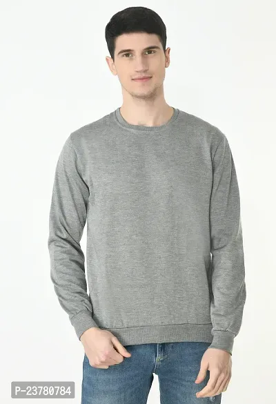 Stylish Fancy Fleece Sweatshirts For Men Pack Of 3-thumb2