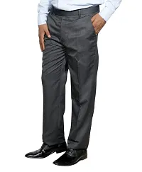 Indistar Rayon Formal Trousers for Men-(Grey-Size: 32-70090/70109)-thumb1