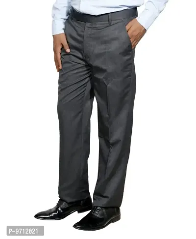 Indistar Rayon Formal Trousers for Men-(Grey-Size: 32-70090/70109)-thumb2