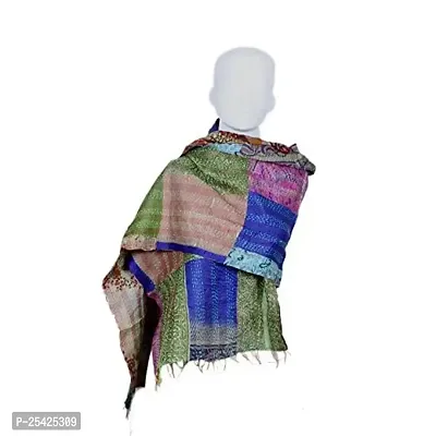 Elite Multicoloured Silk  Dupattas For Women