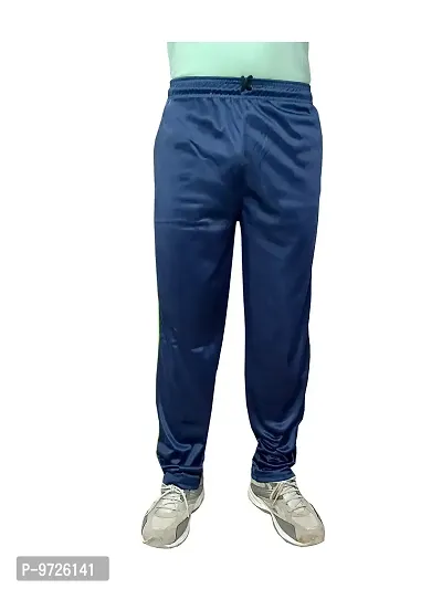 KAYU Men's Polyester Track Pants for Winters (Blue,Maroon,38) Pack of 2-thumb3