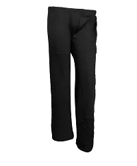 Indistar Womens Warm Woolen Full Length Palazo Pants for Winters_Black_Free Size-thumb1