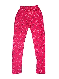 KAYU? Girl's Cotton Printed Leggings Slim Fit Cotton Stretchable Leggings [Pack of 4] Multicolor37-thumb3