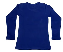 Indistar Girls Cotton Full Sleeve Printed T-Shirt_Purple_Size: 11-12 Year-thumb2