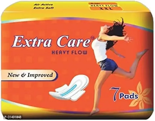 Extra Care Heavy Flow XXL Sanitary Pads Pack of 4-thumb0