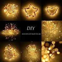 5 Meter Warm White LED Fairy String Light, 16ft Outdoor/Indoor Light | Waterproof | Battery Powered | Starry Decoration Light for Diwali, Wedding, Birthday Party, Home Decoration and More-thumb3