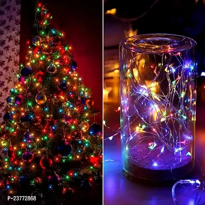 Multi-Color 100 Bulbs LED Fairy String Light, 33ft (10 Meter) Outdoor/Indoor, Waterproof, USB Powered, Starry Decoration Light for Diwali, Wedding, Birthday Party, Home Decoration?(Pack Of 1)-thumb3