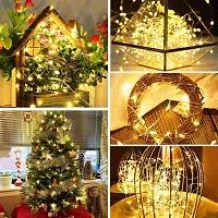 3 Meter LED Fairy String Light Warm White, 10ft (30 Bulbs) Outdoor/Indoor Lights | USB Powered | Starry Decoration Light for Diwali, Wedding, Birthday Party, Home Wall Bedroom Decoration (Pack Of 2)-thumb1