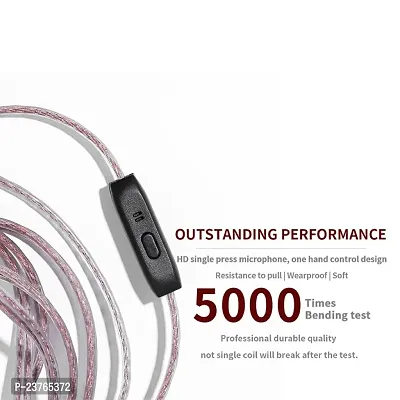 Concept Kart JCALLY PJ2 0.75MM QDC Upgrade Cable, 5N Oxygen Free Copper Lossless Anti-Noise Resolution 3.5MM Plug Earphone Upgrade Cable with Mic-thumb4