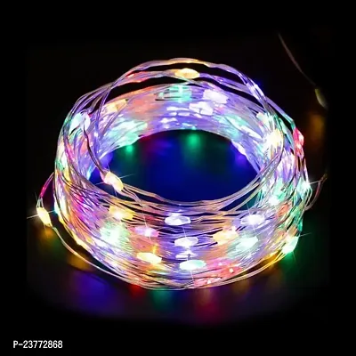 Multi-Color 100 Bulbs LED Fairy String Light, 33ft (10 Meter) Outdoor/Indoor, Waterproof, USB Powered, Starry Decoration Light for Diwali, Wedding, Birthday Party, Home Decoration?(Pack Of 1)-thumb4