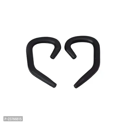 KBEAR Universal Removable Soft Silicone Earphone Hook Holder, Ear Hook for Wired  Bluetooth Headset Cable Hanger Earclip for Sports, Gym, Jogging Earphone Headset (Black)