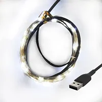 3 Meter LED Fairy String Light White, 10ft (30 Bulbs) Outdoor/Indoor Lights | USB Powered | Starry Decoration Light for Diwali, Wedding, Birthday Party, Home Wall Bedroom Decoration and More-thumb3