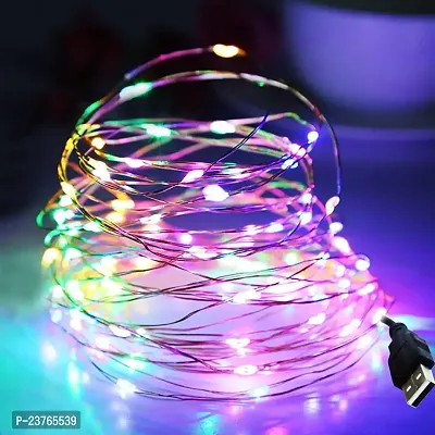 Concept Kart Warm White Led Fairy String Light with 30 Bulbs, 10ft LED Outdoor/Indoor Light-thumb0