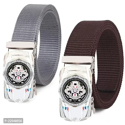 Pack Of 2 Stylish Belt Combo for Men  Boysnbsp;