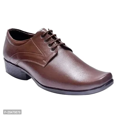 Aadab Trendy Lace-Up Synthetic leather Formal Shoes For Men And Boys-thumb0