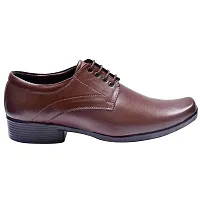 Aadab Trendy Lace-Up Synthetic leather Formal Shoes For Men And Boys-thumb3