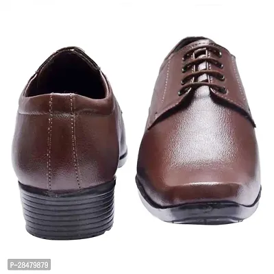 Aadab Trendy Lace-Up Synthetic leather Formal Shoes For Men And Boys-thumb5