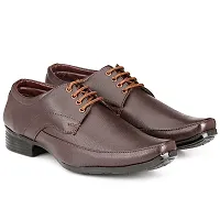 Aadab Trendy Lace-Up Synthetic leather Formal Shoes For Men And Boys-thumb3