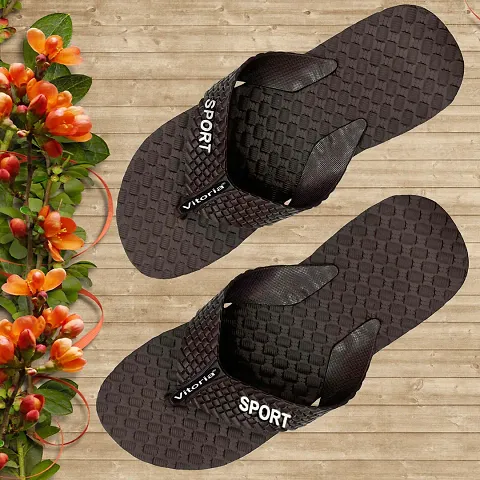 Trendy Rubber Flip-Flop For Men