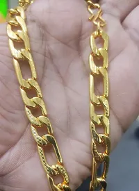 Thick and Heavy Gold Plated Chain Short Length 10 mm thick Chain-thumb1