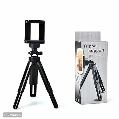 Extendable Tripod with 360 Degree Mobile Attachment Portable Use for Vlog Video Shooting-thumb0