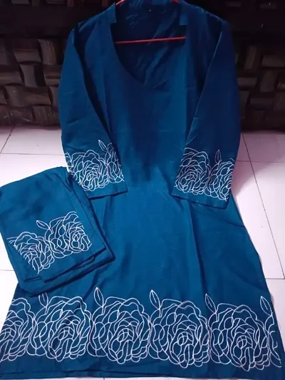 Fancy Rayon Kurta Coord Set